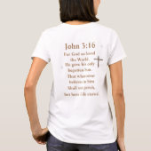 John 3:16 T-Shirt (Rückseite)