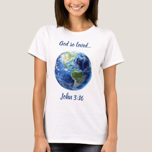 John 3:16 T - Shirt (Vorderseite)