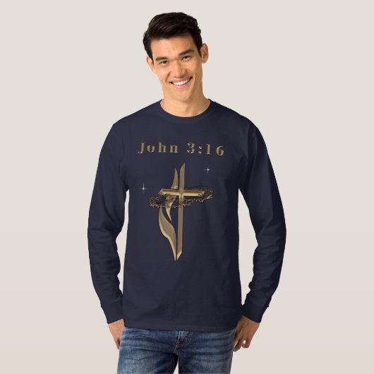 John 3:16 T-Shirt (Vorne ganz)