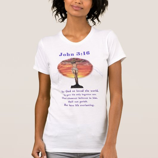 John 3:16 T-Shirt (Vorderseite)