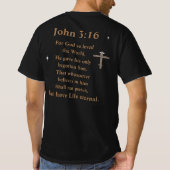 John 3:16 T-Shirt (Rückseite)