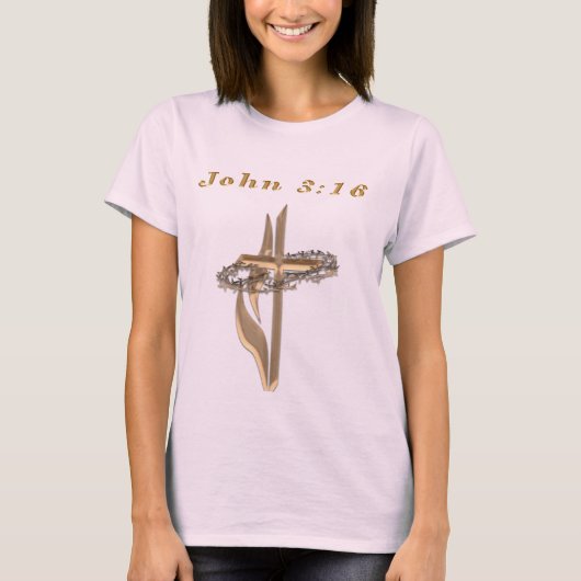 John 3:16 T - Shirt (Vorderseite)