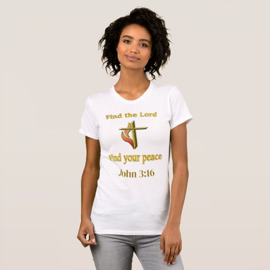 John 3:16 T-Shirt (Vorne ganz)