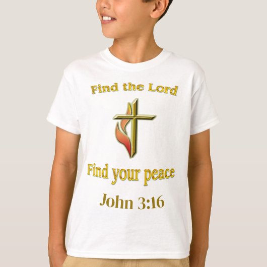 John 3:16 T-Shirt (Vorderseite)