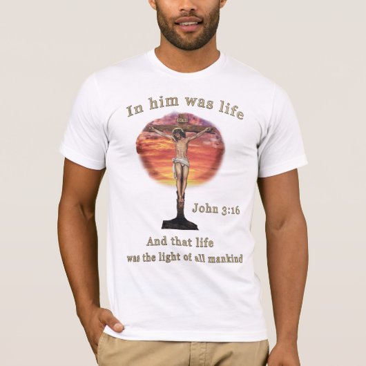 John 3:16 T-Shirt (Vorderseite)