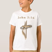 John 3:16 T-Shirt (Vorderseite)