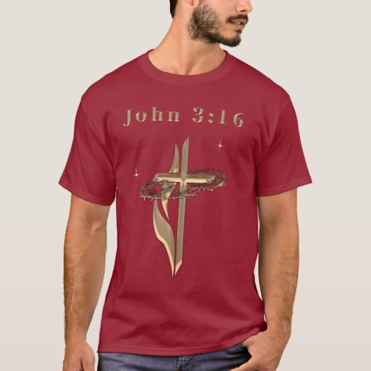 John 3:16 T-Shirt (Vorderseite)