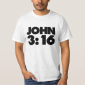 John 3:16 T-Shirt (Vorderseite)