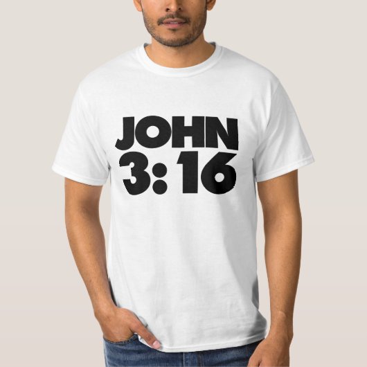 John 3:16 T-Shirt (Vorderseite)