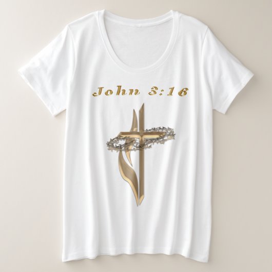 John 3:16 T - Shirt (Design vorne)