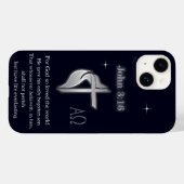 John 3:16 T - Shirt Case-Mate iPhone Hülle (Rückseite (Horizontal))