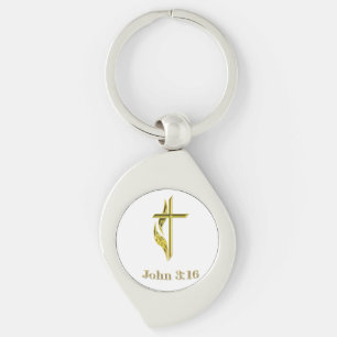 John 3:16 T - Shirt und mehr Schlüsselanhänger