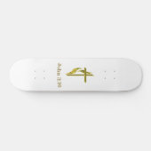 John 3:16 T - Shirt und mehr Skateboard (Horizontal)
