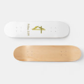 John 3:16 T - Shirt und mehr Skateboard (Horizontal)
