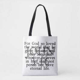 John 3:16 tasche