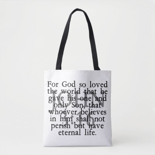 John 3:16 tasche (Vorderseite)