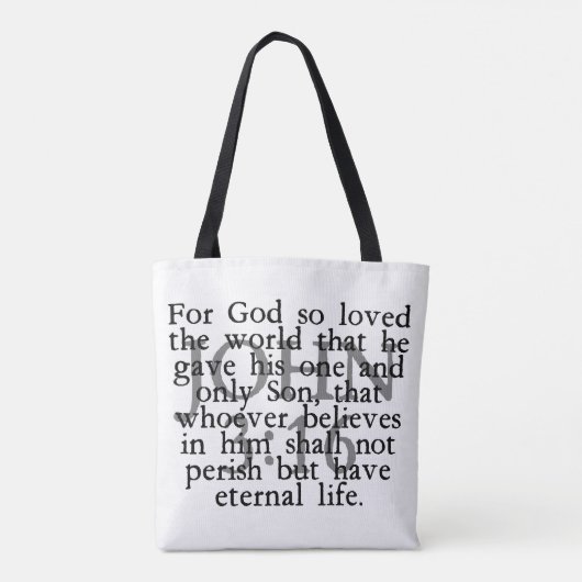 John 3:16 tasche (Rückseite)