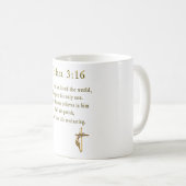 John 3:16 Tasse (VorderseiteRechts)