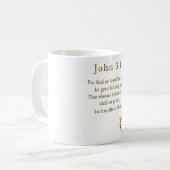 John 3:16 Tasse (Vorderseite Links)