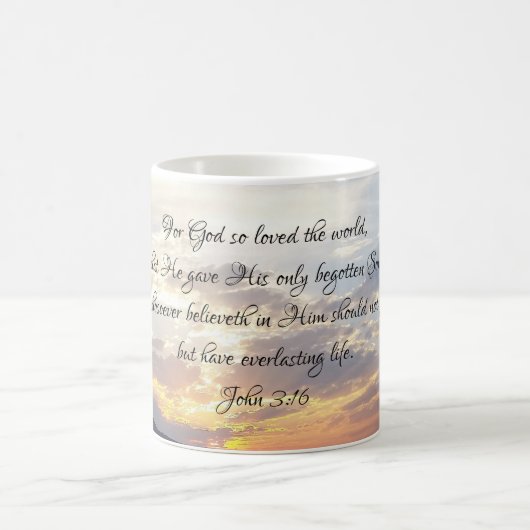 John 3:16 Tasse (Mittel)