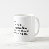 John 3:16 Tasse (VorderseiteRechts)