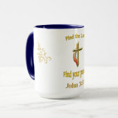 John 3:16 tasse (Vorderseite Links)