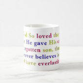 John-3:16-Tasse Kaffeetasse (Mittel)