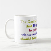 John-3:16-Tasse Kaffeetasse (Links)