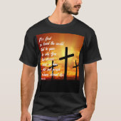 JOHN 3:16 TRENDY BIBLE VERSE CHRISTLICH GIFT T-Shirt (Vorderseite)