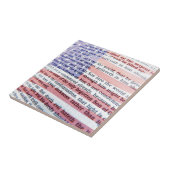 John 3:16 und American Flag Tile Fliese (Seite)