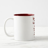 John 3:16 Ungarisch Zweifarbige Tasse (Links)
