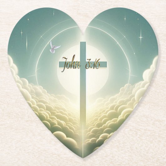 John 3:16 untersetzer (Vorderseite)