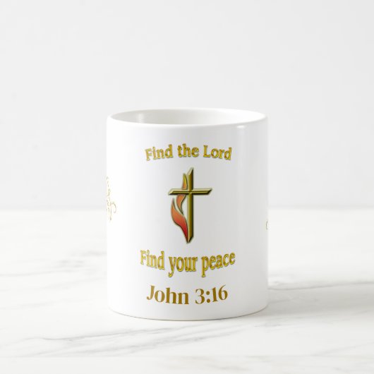 John 3:16 verwandlungstasse (Mittel)