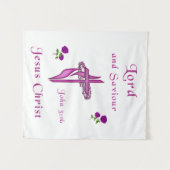 John 3:16 wandteppich (Vorderseite (Horizontal))