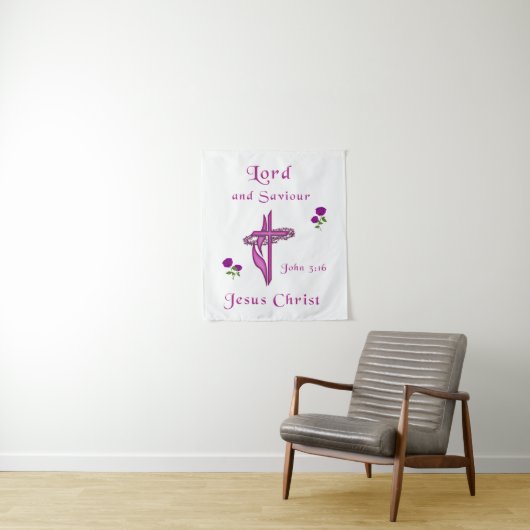 John 3:16 wandteppich (Beispiel)