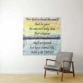 John 3:16 wandteppich (Beispiel)