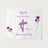 John 3:16 wandteppich (Vorderseite (Horizontal))