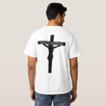 John-3:16 weißes T - Shirt-Kruzifix und des Verses
