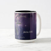 John 3:16 zweifarbige tasse (VorderseiteRechts)