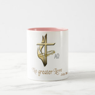 John 3:16 zweifarbige tasse