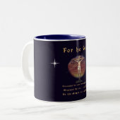 John 3:16 zweifarbige tasse (Vorderseite Links)