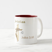 John 3:16 zweifarbige tasse (VorderseiteRechts)