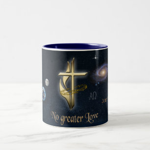 John 3:16 zweifarbige tasse