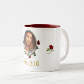 John 3:16 zweifarbige tasse (VorderseiteRechts)