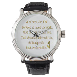 John-3:16einzelteile Armbanduhr