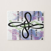 John-3:16tätowierungsentwurf Puzzle (Horizontal)