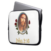 John-3:16waren Laptopschutzhülle (Vorderseite Links)