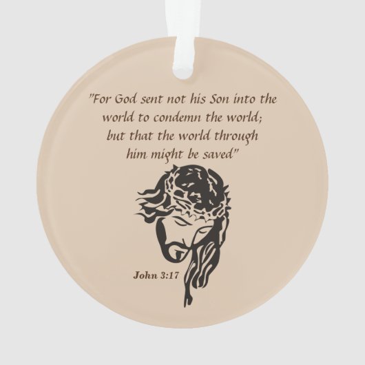 John 3:17 ornament (Rückseite)