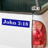 John-3:18 Autoaufkleber (Auf Lkw)