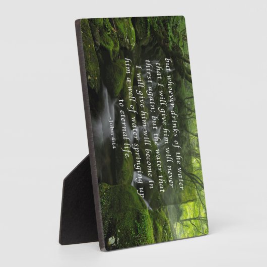 John 4:14 fotoplatte (Seite)